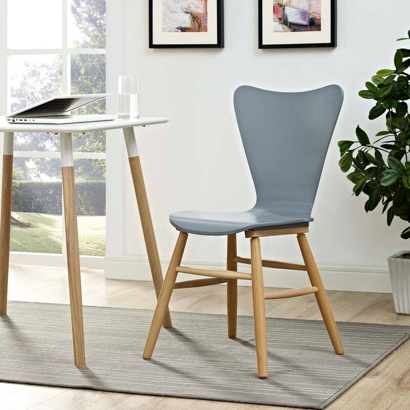 Cascade Wood Dining Chair - 20.5"l x 18.5"w x 33.5"h - 20.5"l x 18.5"w x 33.5"h