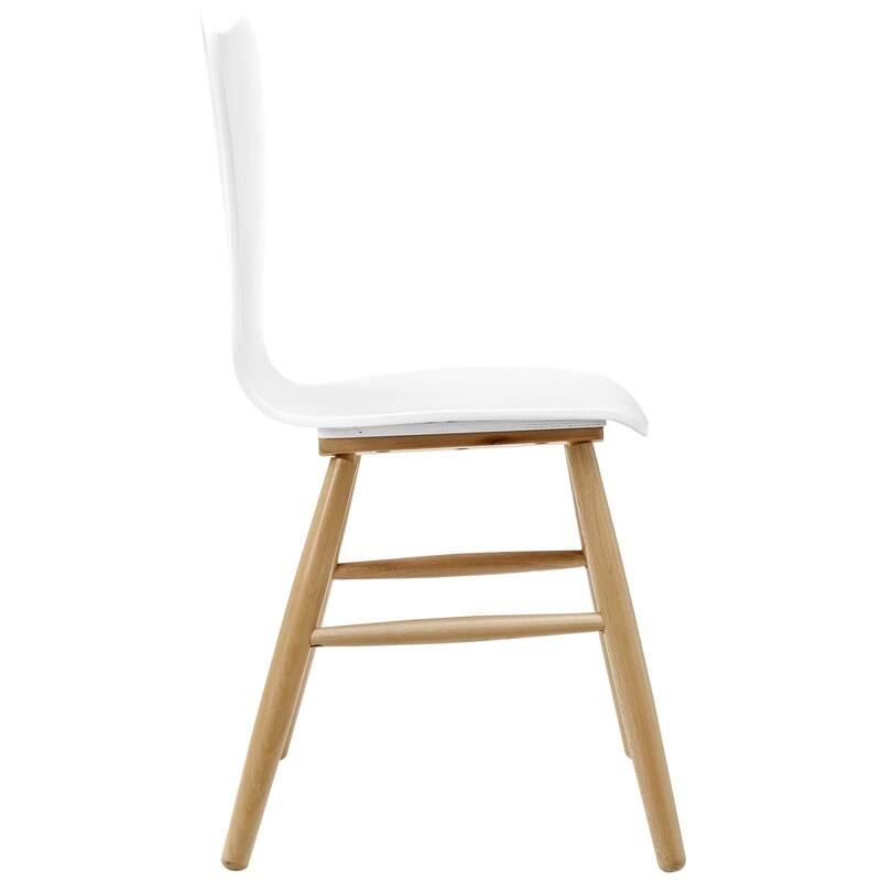 Cascade Wood Dining Chair - 20.5"l x 18.5"w x 33.5"h - 20.5"l x 18.5"w x 33.5"h