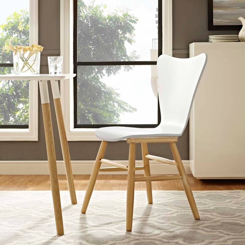 Cascade Wood Dining Chair - 20.5"l x 18.5"w x 33.5"h - 20.5"l x 18.5"w x 33.5"h