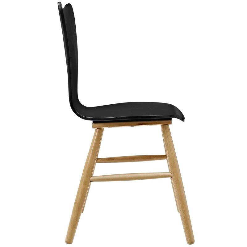 Cascade Wood Dining Chair - 20.5"l x 18.5"w x 33.5"h - 20.5"l x 18.5"w x 33.5"h