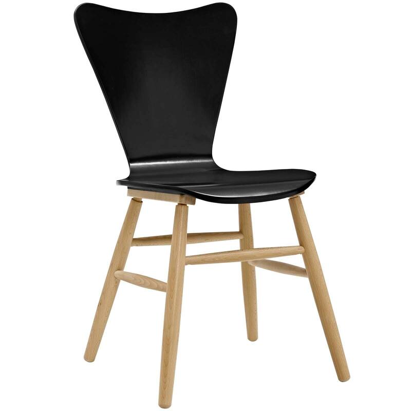 Cascade Wood Dining Chair - 20.5"l x 18.5"w x 33.5"h - 20.5"l x 18.5"w x 33.5"h