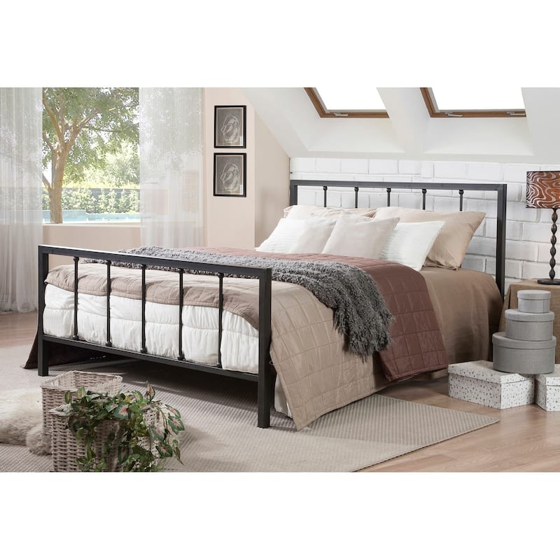 Amy Modern and Contemporary Metal Bed - Full