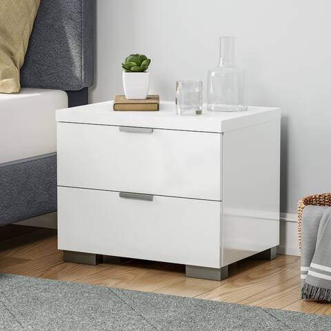 Porch & Den Jefferson High Gloss Nightstand
