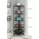 Porch & Den Ferdinand Metal 13.75 x 58-inch 5-tier Folding Corner Shelf - Thumbnail 0