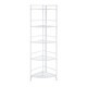 Porch & Den Ferdinand Metal 13.75 x 58-inch 5-tier Folding Corner Shelf - Thumbnail 5
