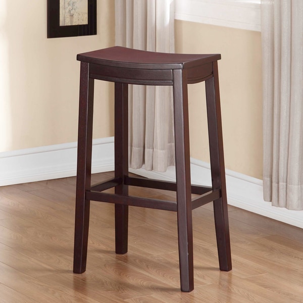 Shop Copper Grove Linaria Quincy Wooden Bar Saddle Stool ...