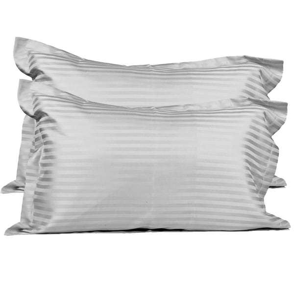 Satin striped Pillow Shams Select Size /& Color 800 TC 100/% Egyptian cotton