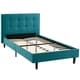 preview thumbnail 12 of 13, Linnea Twin Bed Teal