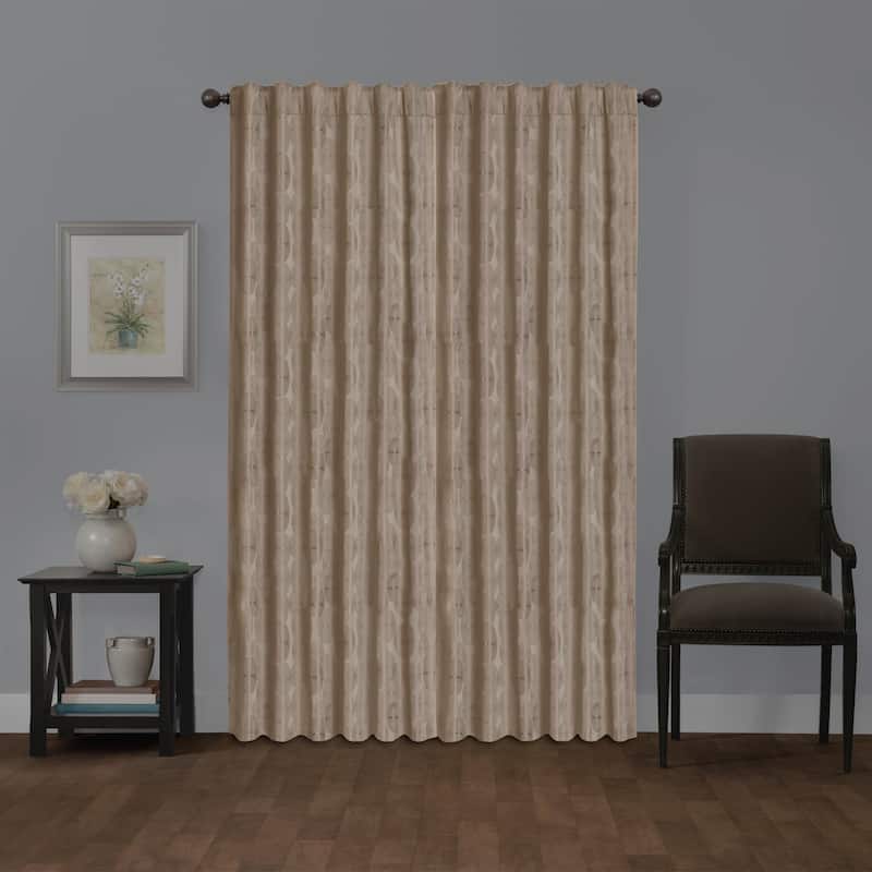 Carlton Blackout Platinum Smart Curtains Window Curtain Panel, 50 x 84 - 50 X 84 - 50 X 84