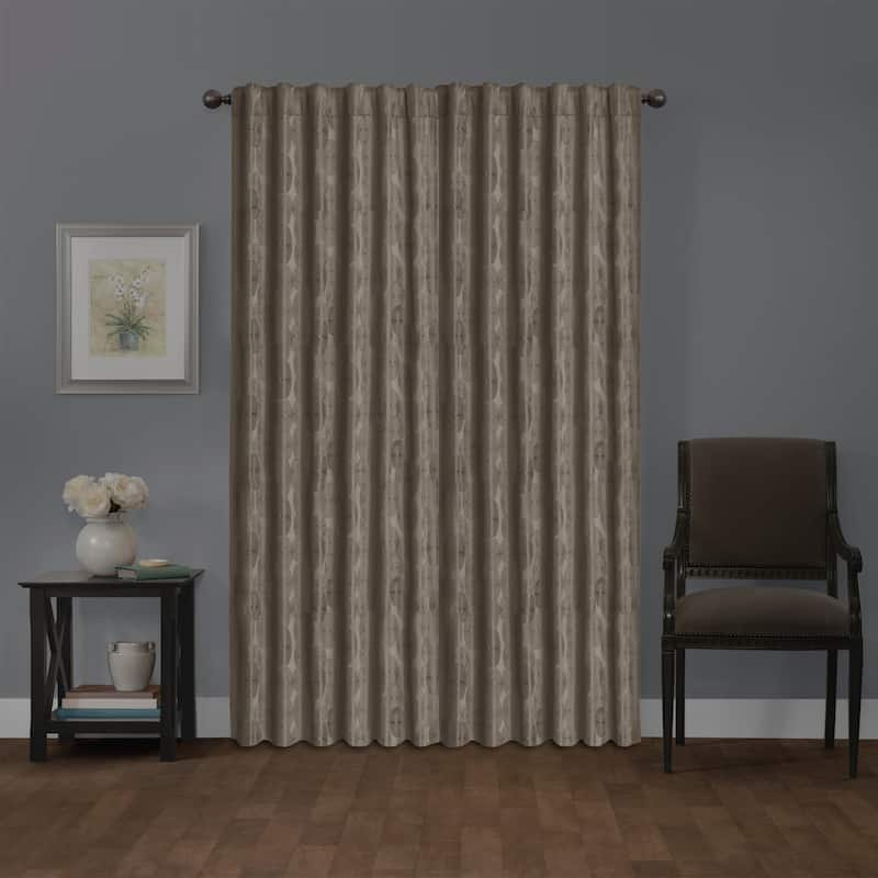 Carlton Blackout Platinum Smart Curtains Window Curtain Panel, 50 x 84 - 50 X 84 - 50 X 84