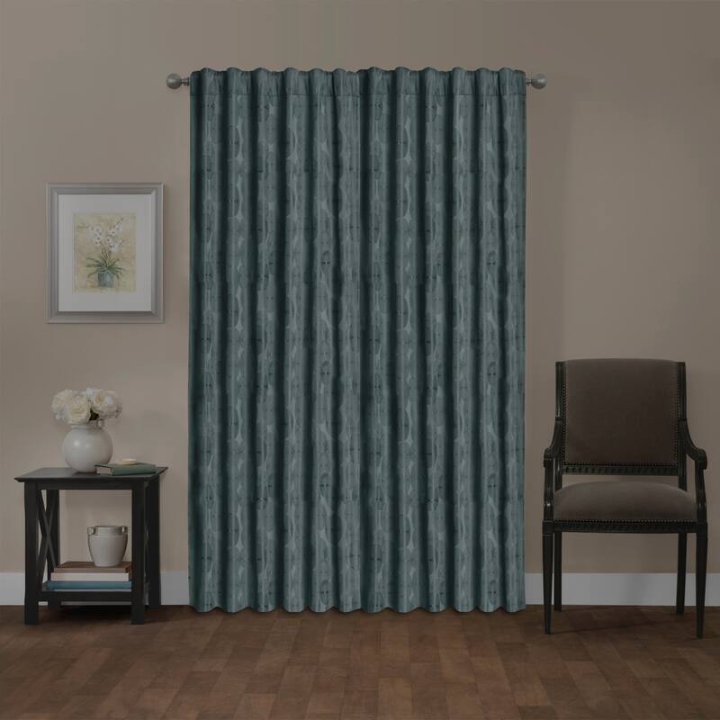Carlton Blackout Platinum Smart Curtains Window Curtain Panel, 50 x 84 - 50 X 84 - 50 X 84