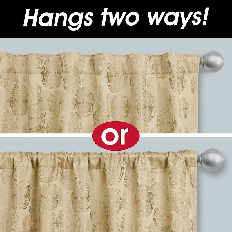 Carlton Blackout Platinum Smart Curtains Window Curtain Panel, 50 x 84 - 50 X 84 - 50 X 84