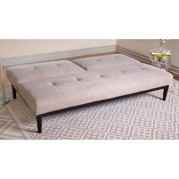 Shop Abbyson Regina Velvet Futon Sofa Bed On Sale Free