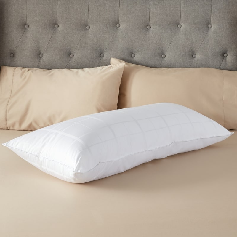 Eddie Bauer Down Alternative Body Pillow for College Dorm University