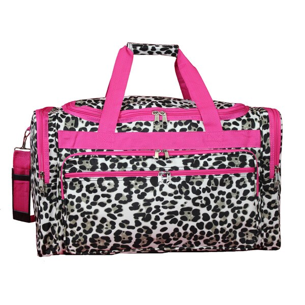 cheetah duffle bag