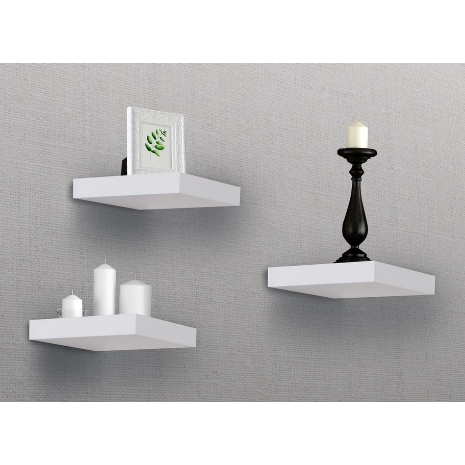 Option White - Tile Wall Shelf