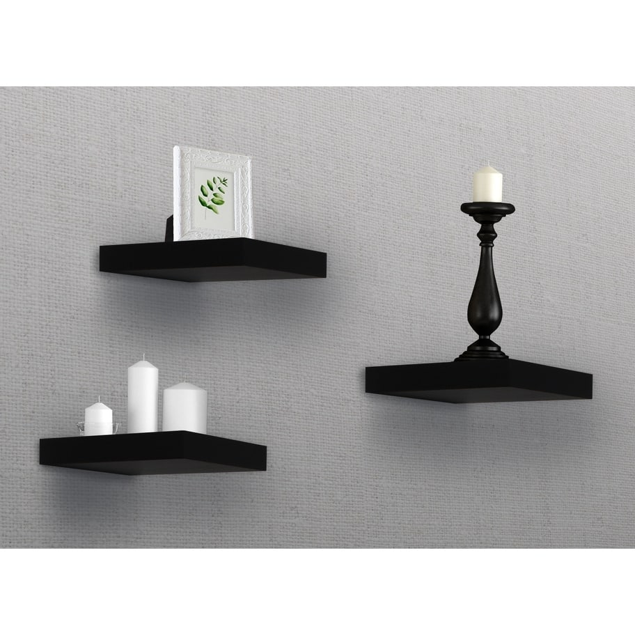 Option Black - Tile Wall Shelf