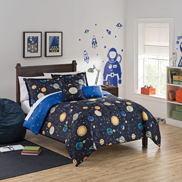 Shop Waverly Kids Space Adventure Reversible Bedding