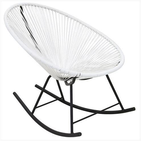 Acapulco White Rocking Chair