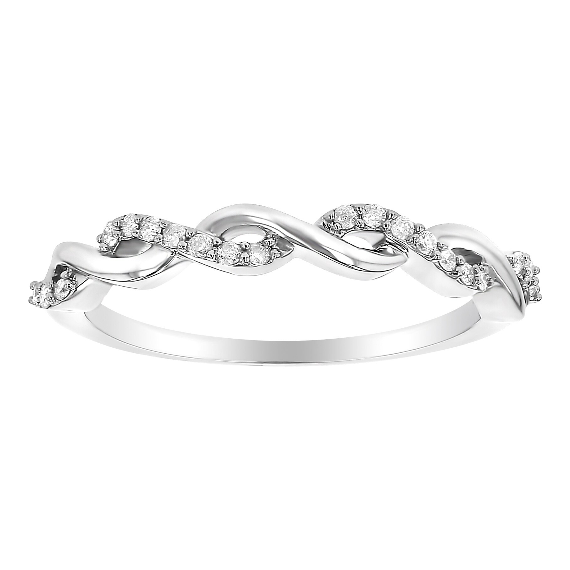 diamond infinity band