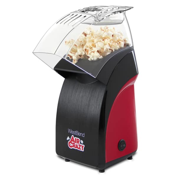 West Bend Compact Movie Theater Style Popcorn Machine and Cart