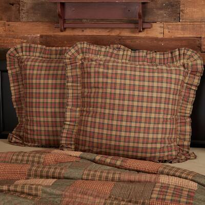 Buy Brown Plaid Pillow Shams Online At Overstock Our Best Bed