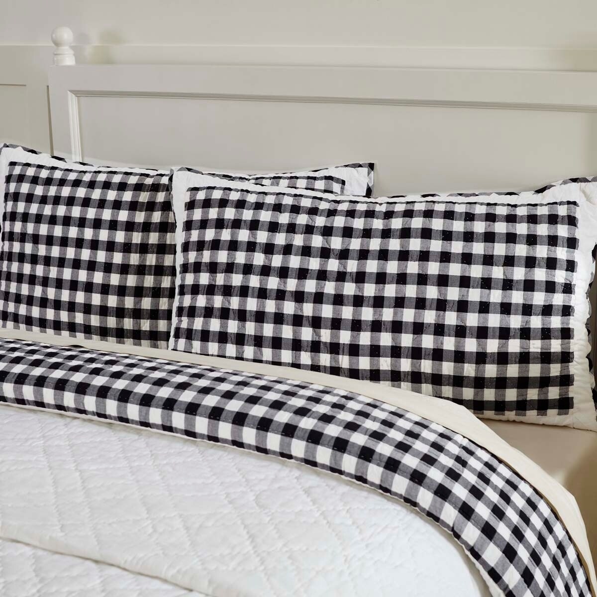 Vhc Brands Farmhouse Clic Country Bedding Annie Buffalo Check Sham Picture 7 Of 10
