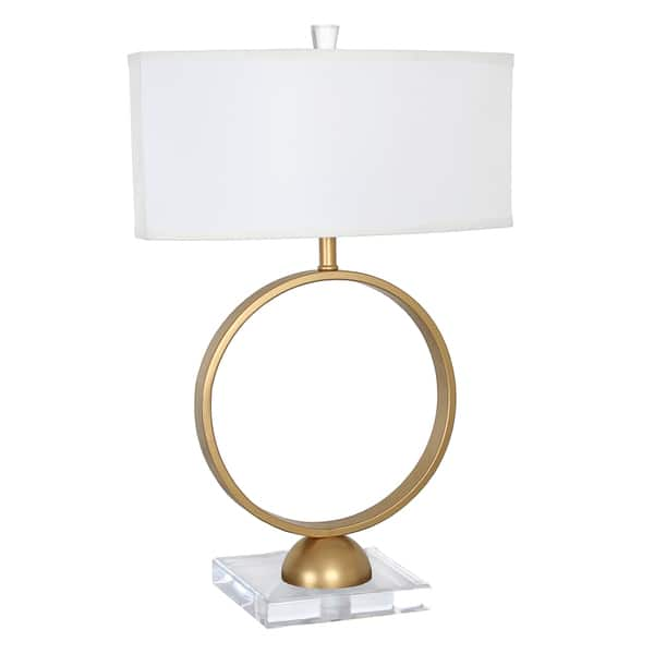 slide 2 of 3, Van Teal 633872 Carmel 30" Table Lamp - Gold