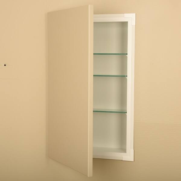 Shop 14x20 Recessed Disappearing Frameless Wall Cabinet 5 5 Deep Overstock 19433927