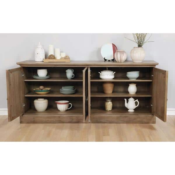 Ashleigh Brown Wood 8 Piece Dining Set With Server Overstock 19434042