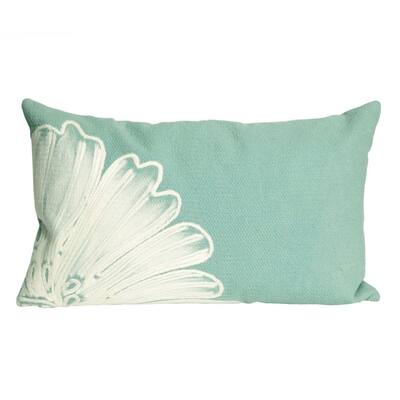 Liora Manne Embossed Flower Pillow (12 x 20)