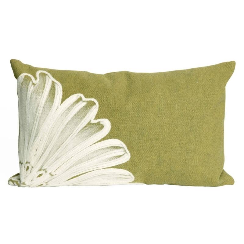 Liora Manne Embossed Flower Pillow (12 x 20)