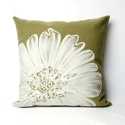 Liora Manne Embossed Flower Pillow (20 x 20)