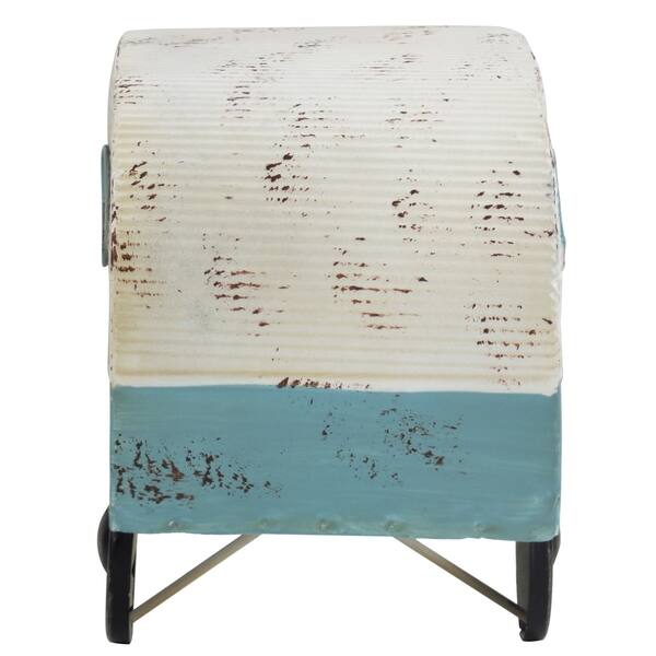 Shop Discontinued American Art Decor Metal Trailer Table Top