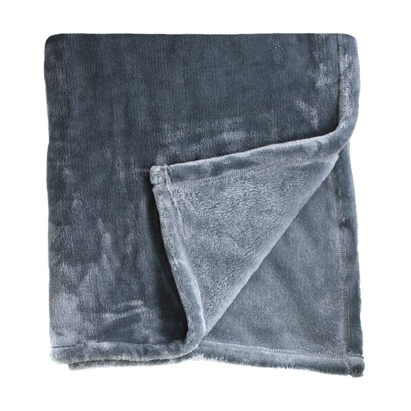 Bliss Velvet Fleece Throw
