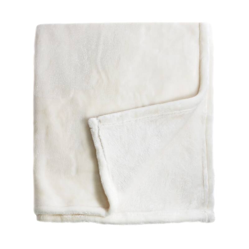 Bliss Velvet Fleece Throw