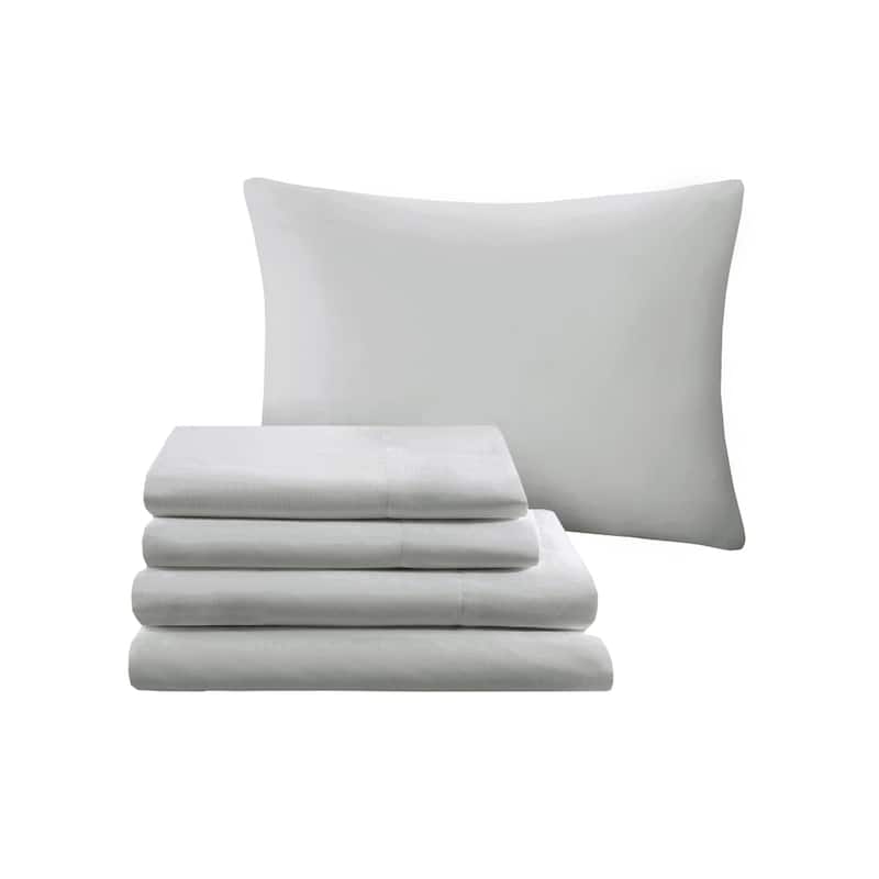 Madison Park Essentials Loretta Plum 24-piece Room in a Bag
