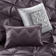 preview thumbnail 8 of 16, Madison Park Essentials Loretta Plum 24-piece Room in a Bag