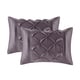 preview thumbnail 12 of 16, Madison Park Essentials Loretta Plum 24-piece Room in a Bag
