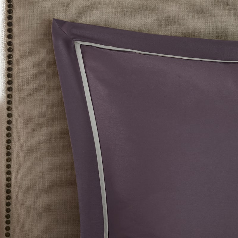 Madison Park Essentials Loretta Plum 24-piece Room in a Bag