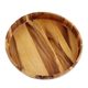 preview thumbnail 2 of 4, Handmade Harmonious Nature Wood Serving Bowl (Thailand) - 2.4" H x 14" D