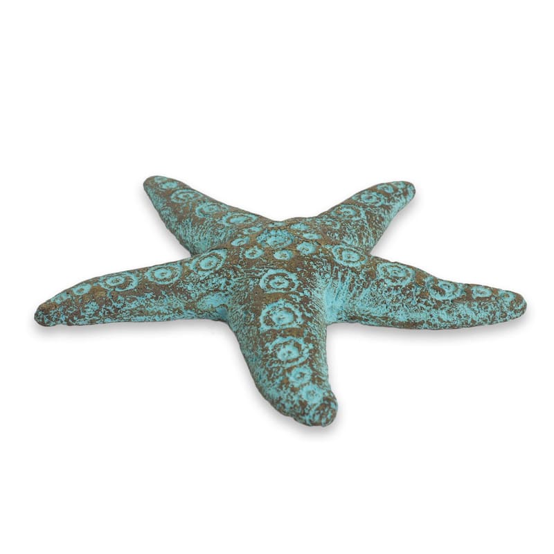 Handmade Recycled Paper Wall Sculpture, 'Unique Starfish' (Thailand)