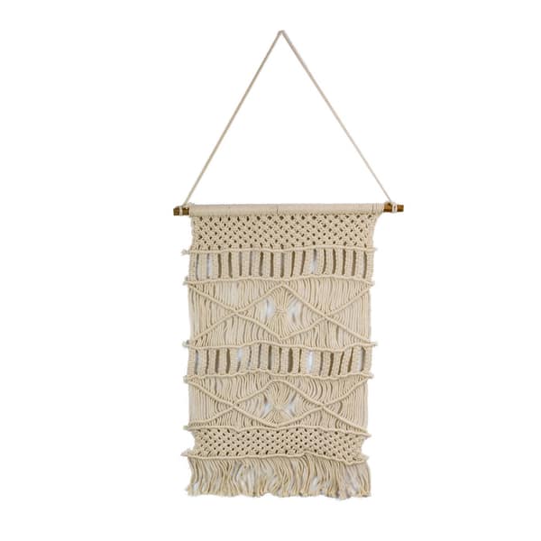 slide 2 of 10, Marmont Hill - Handmade Geometric Macrame Wall Hanging