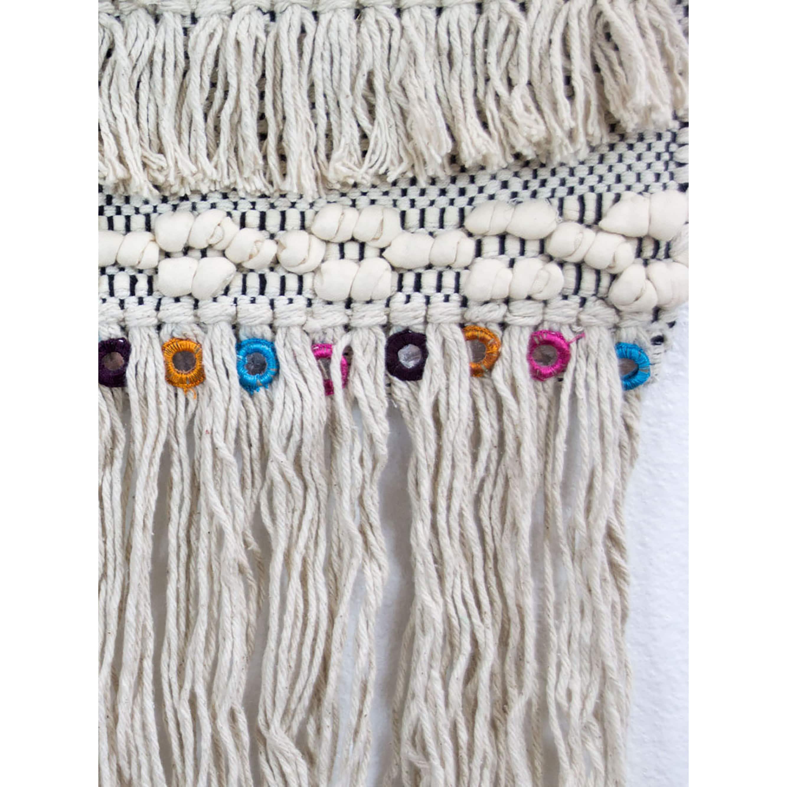 Marmont Hill - Handmade Colorful Macrame Wall Hanging - Bed Bath ...