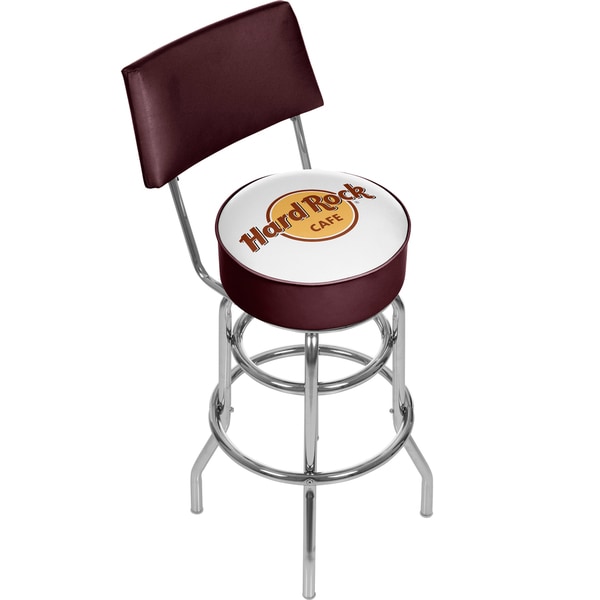 Hard Rock Cafe Swivel Bar Stool With Back Free Shipping Today Hard Rock Cafe Swivel Bar Stool With Back