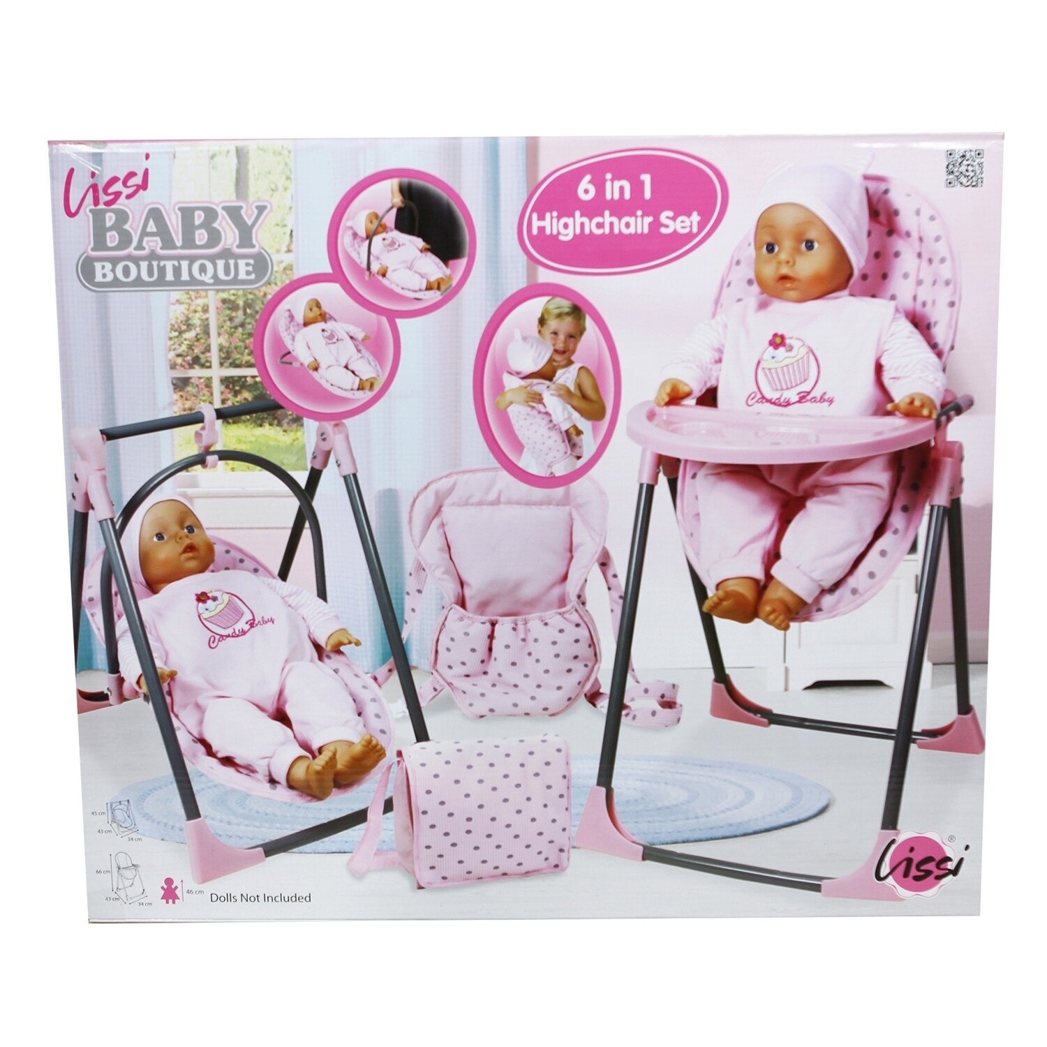 lissi 5 piece doll set