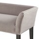 Madison Park Antonio Grey Upholstered Rectangle Accent Bench - Thumbnail 5