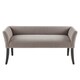 Madison Park Antonio Grey Upholstered Rectangle Accent Bench - Thumbnail 2