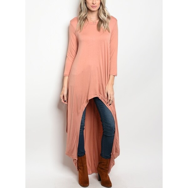 maxi tunic shirt