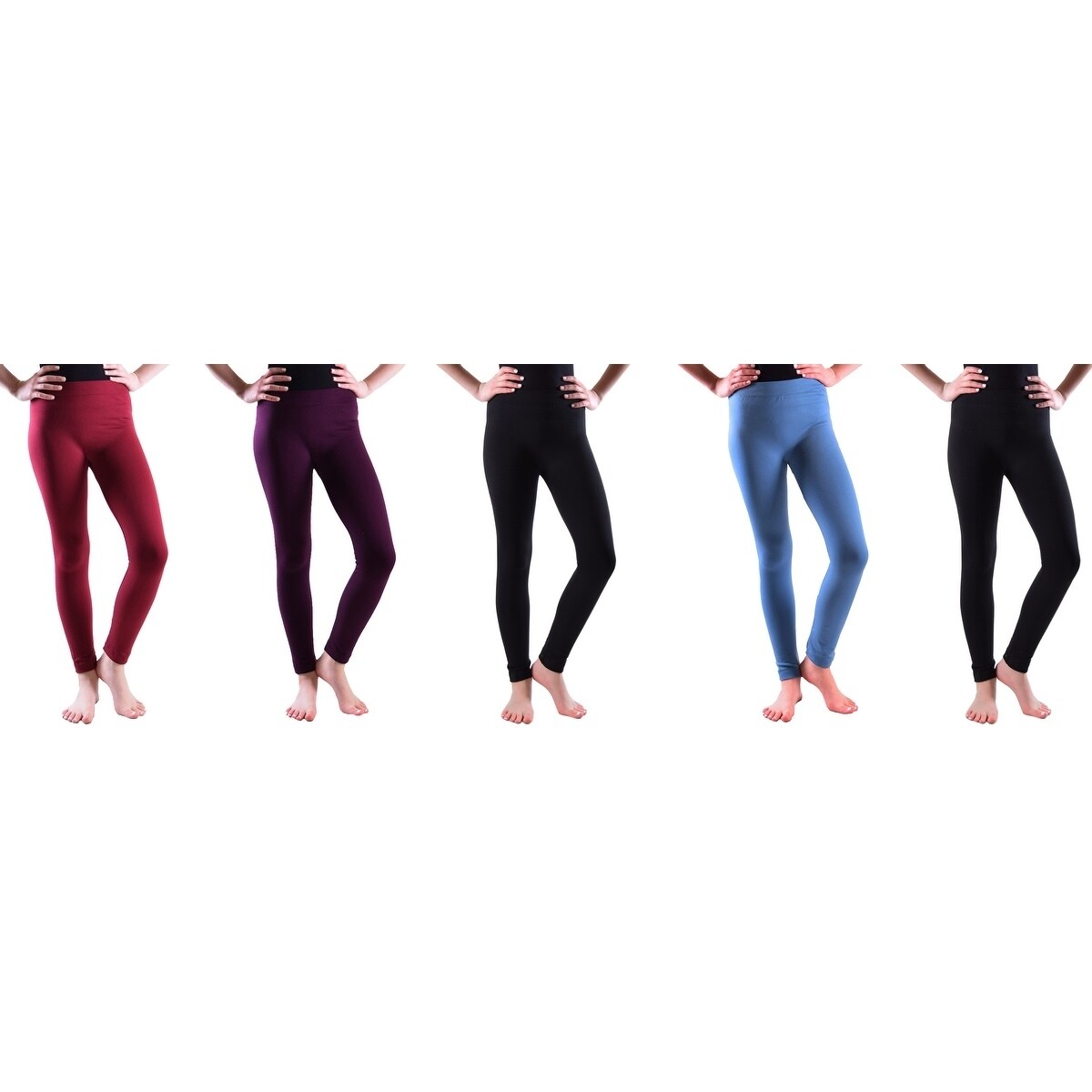 Details about / Girls Clothing Base Layer Top Pants Fleece lined Leggings Size Large